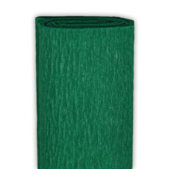 Bibuła marszczona - zielona jodła, 50 x 200 cm