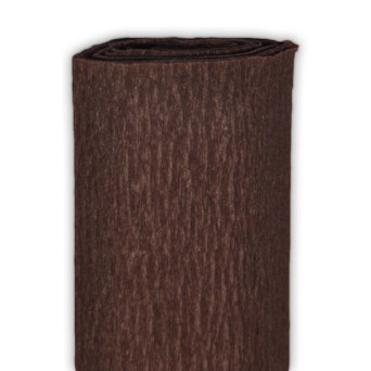 Crepe Paper 50 x 200 cm Dark Brown