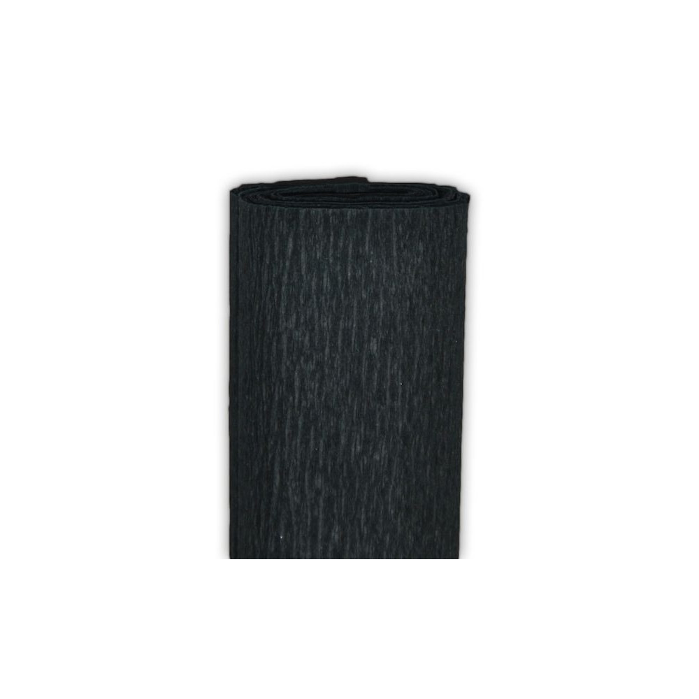 Crepe Paper 50 x 200 cm Black