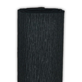 Crepe Paper 50 x 200 cm Black