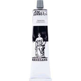 Oil paint Blur - Renesans - 02, Titanium White, 200 ml