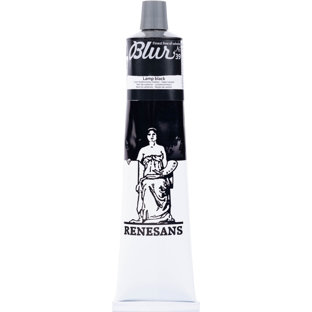 Farba olejna Blur - Renesans - 39, lamp black, 200 ml