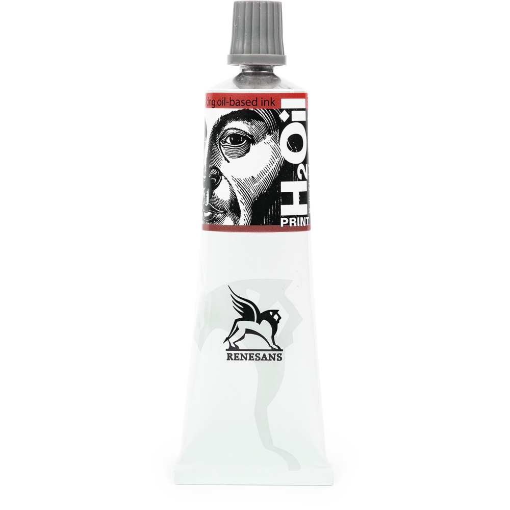 Farba graficzna do linorytu H2Oil Print - Renesans - Sangwina, 60 ml