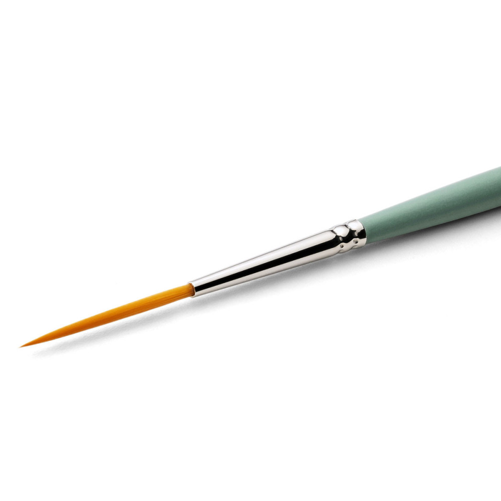 Calligraphy synthetic brush, 1010RL series - Renesans - short handle, no. 0
