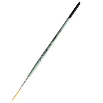 Calligraphy synthetic brush, 1010RL series - Renesans - short handle, no. 2/0