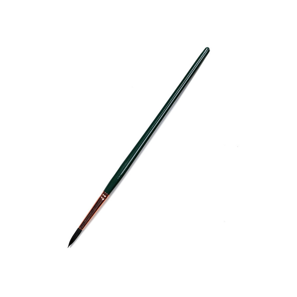 Round, natural brush, 3070 series - Renesans - short handle, no. 4