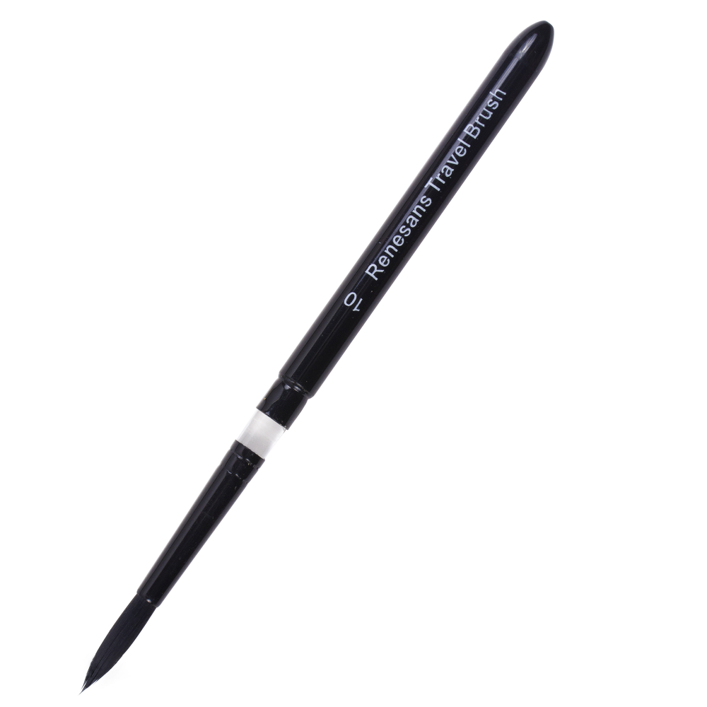 Pędzel okrągły, mieszany Travel Brush - Renesans - nr 10