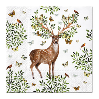 Serwetki ozdobne - Paw - Forest Antlers, 20 szt.