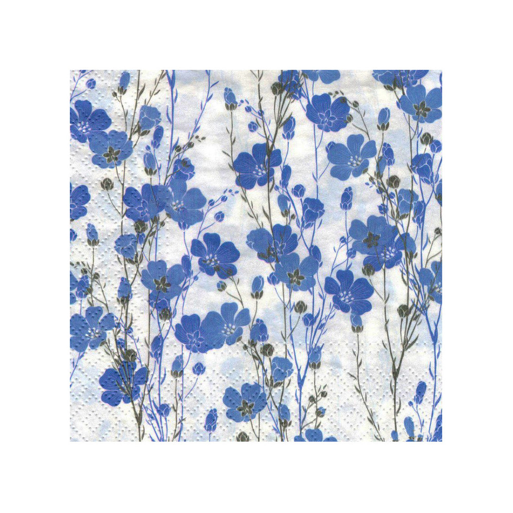 Decorative napkins - Paw - Flax Plants, 20 pcs