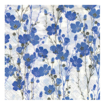 Serwetki ozdobne - Paw - Flax Plants, 20 szt.