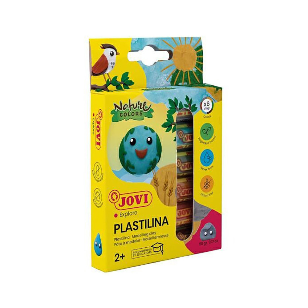 Modelling clay Nature - Jovi - 6 colors x 15 g