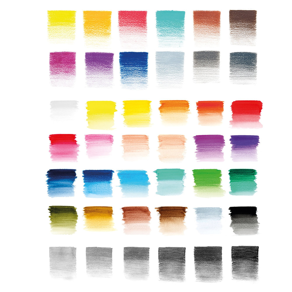 Zestaw kredek Mixed Pencils - Winsor & Newton - 45 szt.