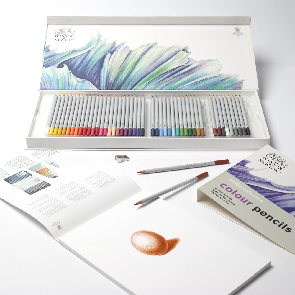 Zestaw kredek ołówkowych Colour Pencils - Winsor & Newton - 50 szt.