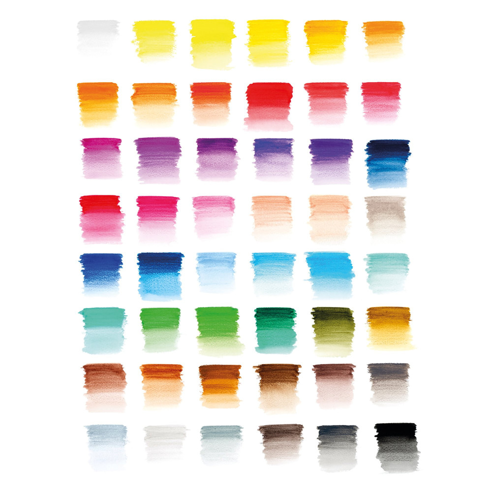 Zestaw kredek akwarelowych Watercolour Pencils - Winsor & Newton - 50 szt.