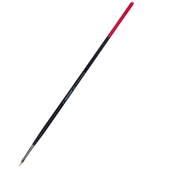 Flat, synthetic, 600 series brush - Amsterdam - long handle, no. 2