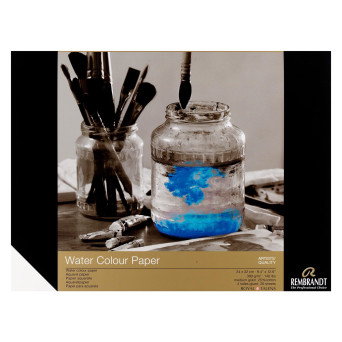 Watercolor paper pad - Rembrandt - medium grain, 24 x 32 cm, 300 g, 20 sheets