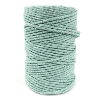 Cotton cord for macrames - ocean blue, 2 mm, 60 m