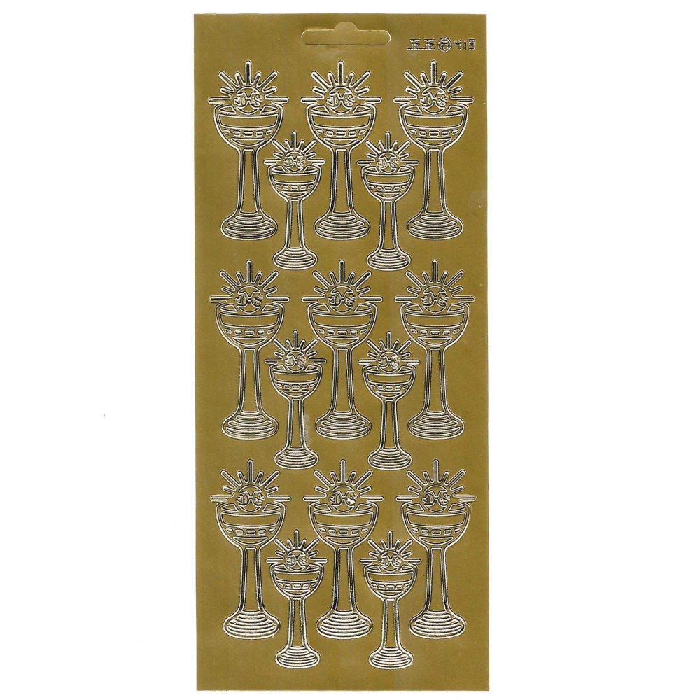 Stickers - Grail 419 Gold