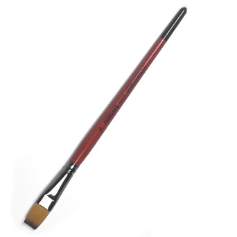 Pędzel płaski, syntetyczny, seria 1097F - Renesans - krótka rączka, nr 16