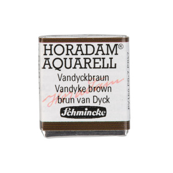 Horadam Aquarell watercolor paint - Schmincke - 669, Vandyke Brown