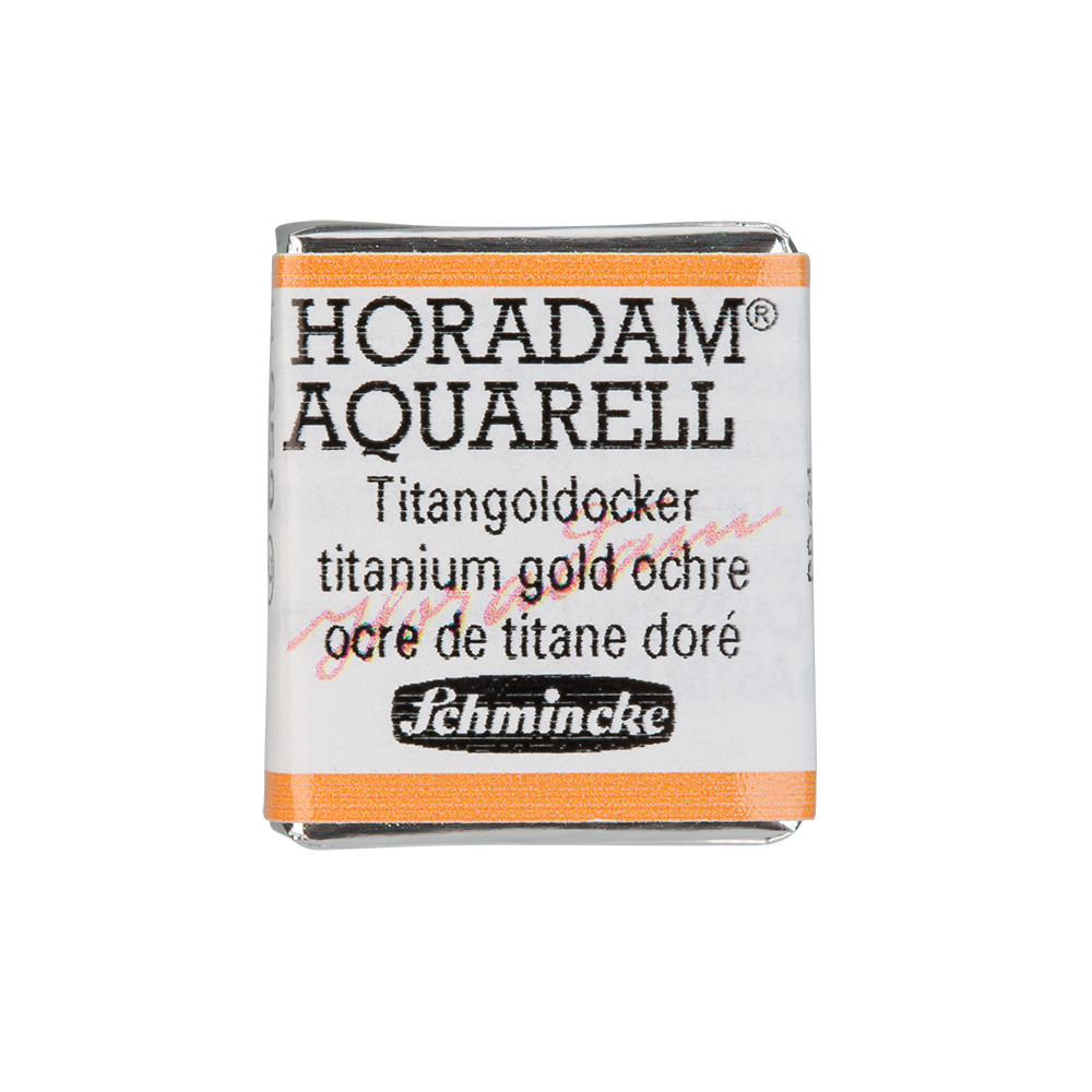 Horadam Aquarell watercolor paint - Schmincke - 659, Titanium Gold Ochre