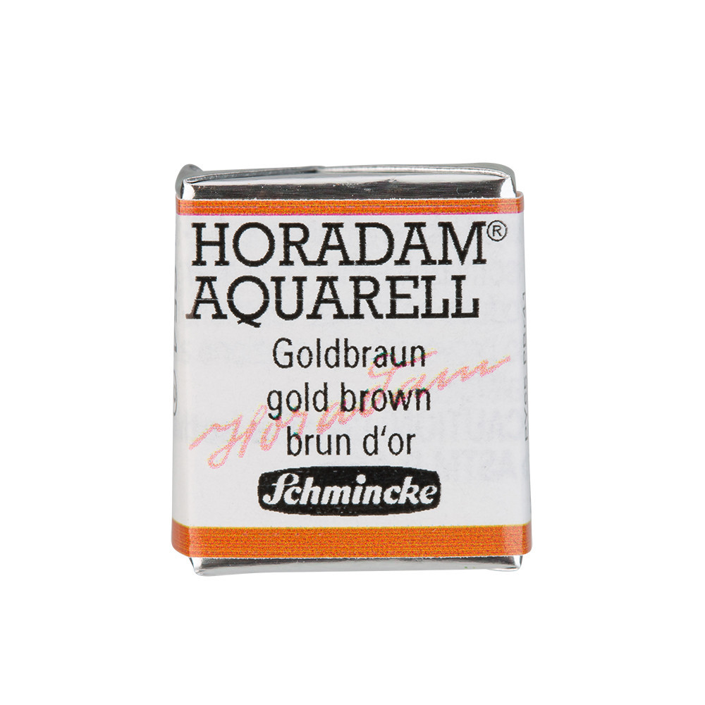 Farba akwarelowa Horadam Aquarell - Schmincke - 654, Gold Brown