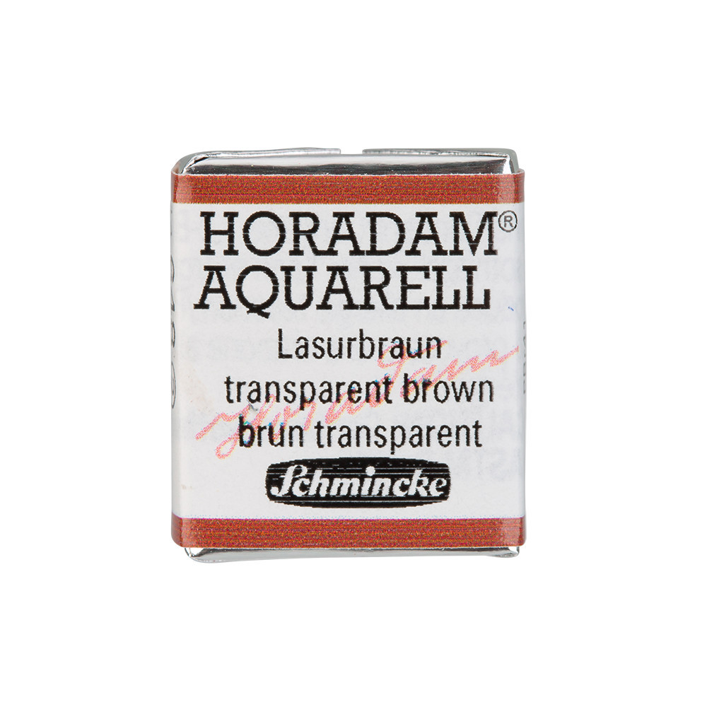 Horadam Aquarell watercolor paint - Schmincke - 648, Transparent Brown