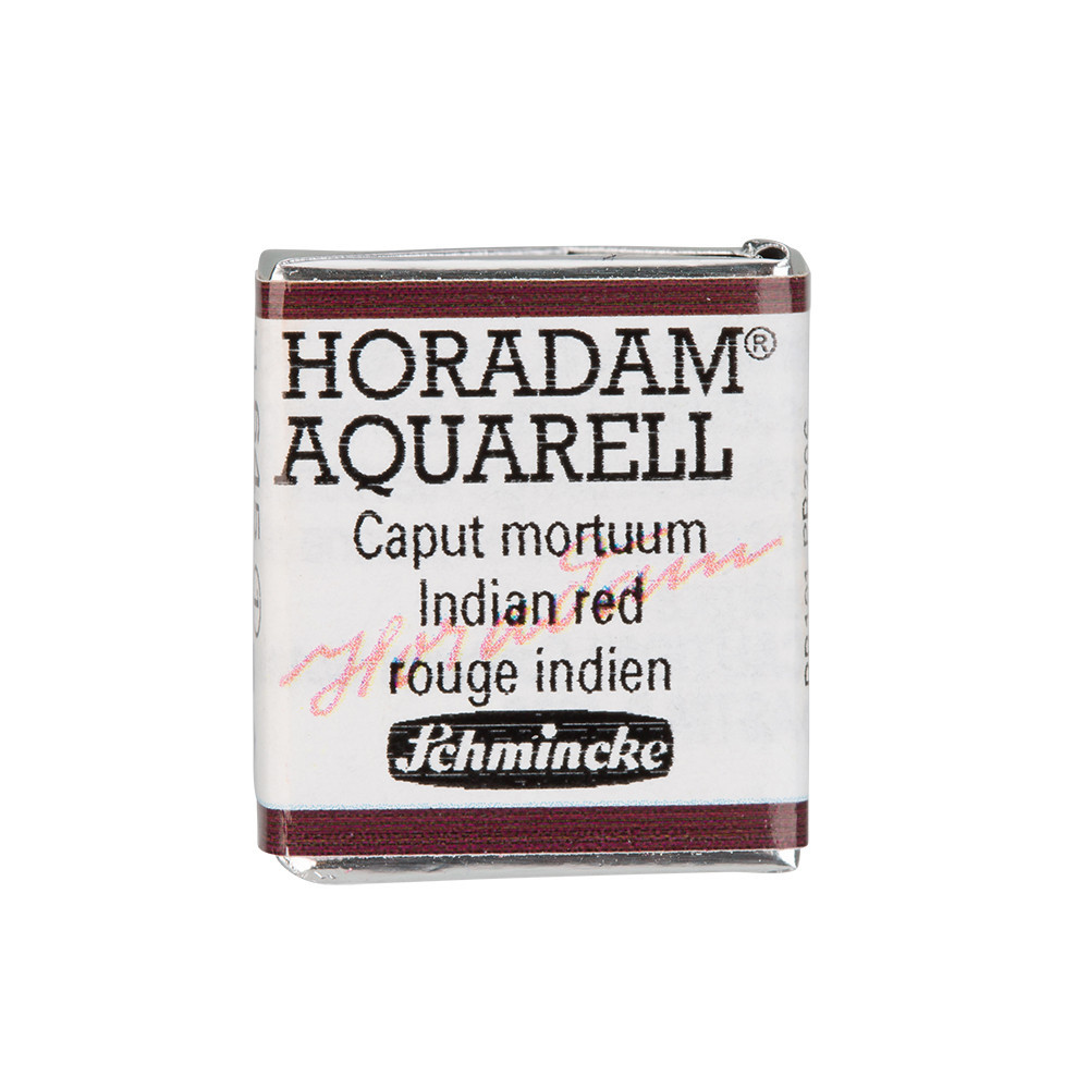 Horadam Aquarell watercolor paint - Schmincke - 645, Indian Red