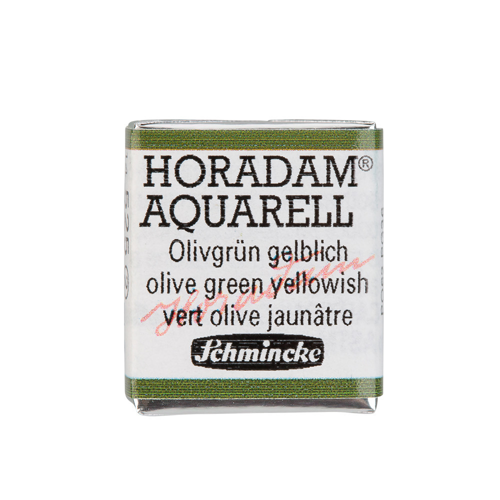 Farba akwarelowa Horadam Aquarell - Schmincke - 525, Olive Green Yellowish
