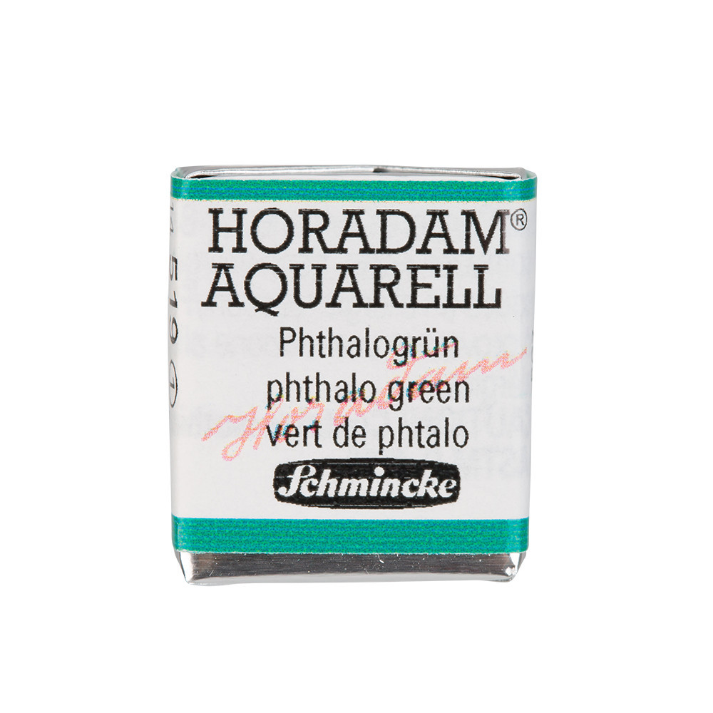 Farba akwarelowa Horadam Aquarell - Schmincke - 519, Phthalo Green
