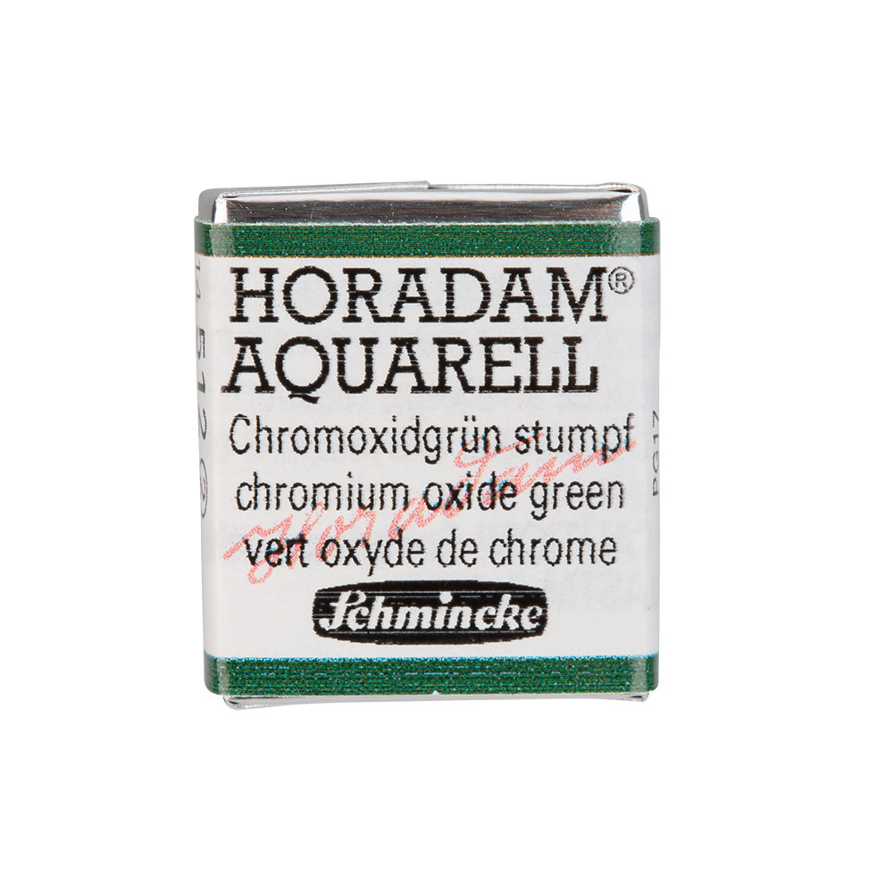 Farba akwarelowa Horadam Aquarell - Schmincke - 512, Chromium Oxide Green