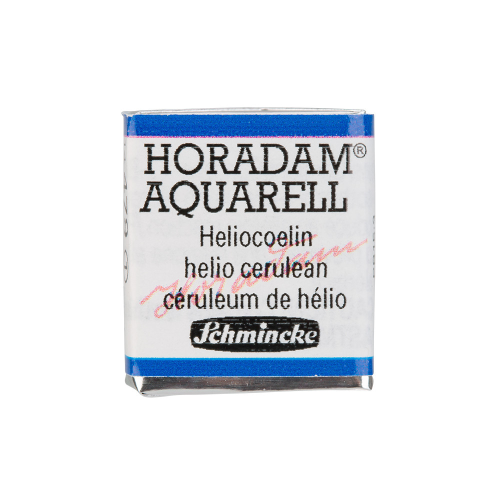 Horadam Aquarell watercolor paint - Schmincke - 475, Helio Turquoise