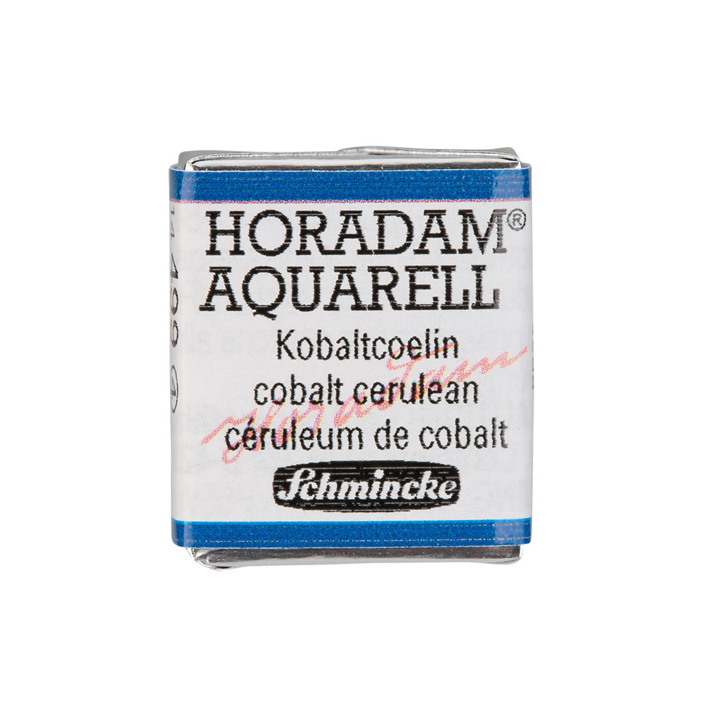 Horadam Aquarell watercolor paint - Schmincke - 499, Cobalt Cerulean