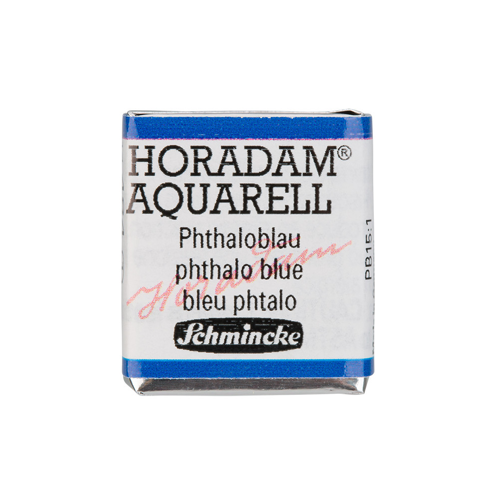 Horadam Aquarell watercolor paint - Schmincke - 484, Phthalo Blue