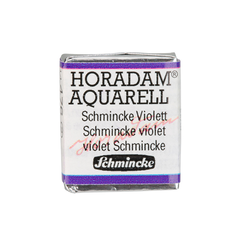 Horadam Aquarell watercolor paint - Schmincke - 476, Schmincke Violet