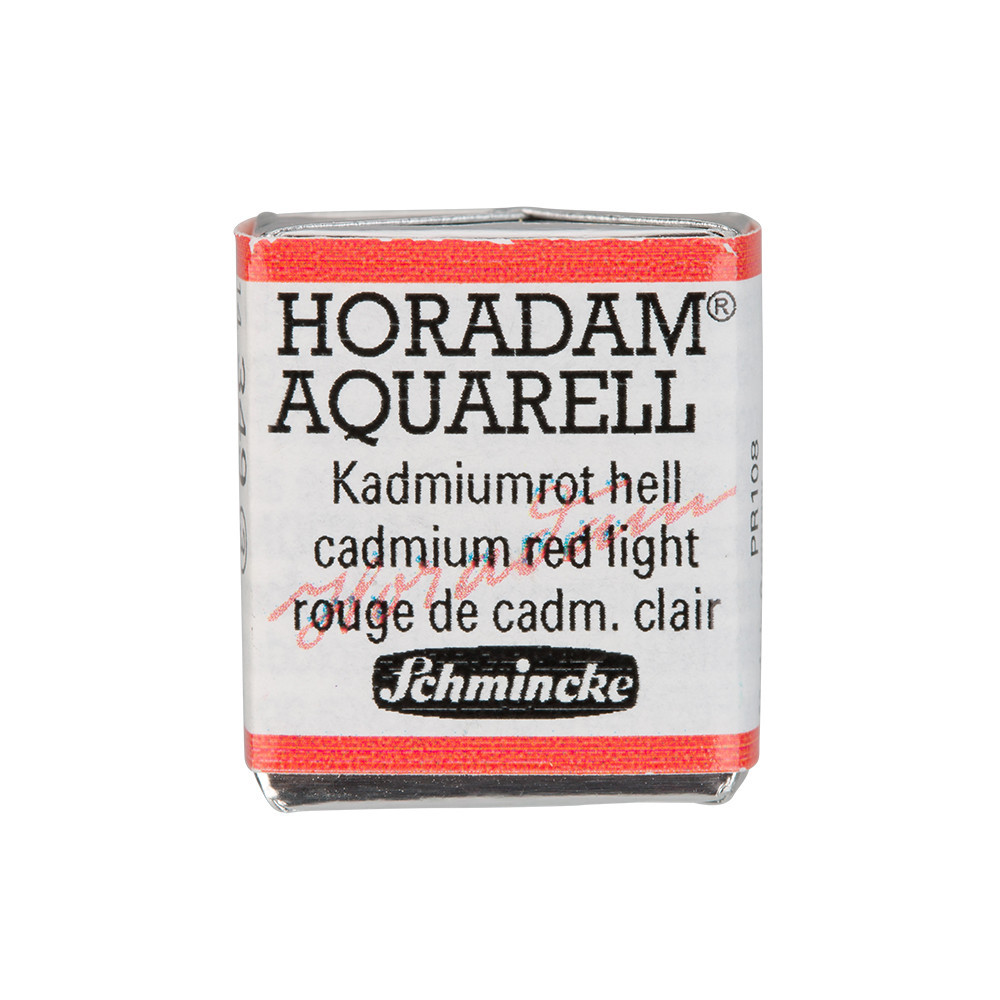 Horadam Aquarell watercolor paint - Schmincke - 349, Cadmium Red Light