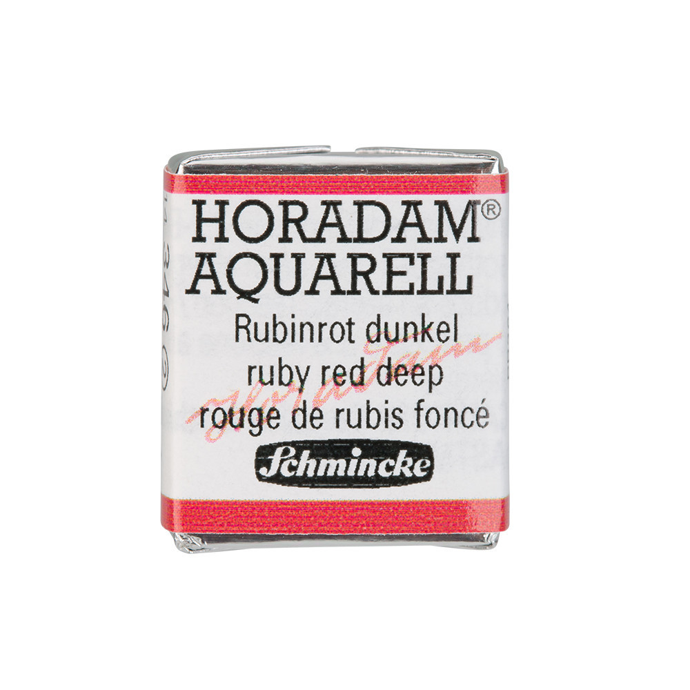 Farba akwarelowa Horadam Aquarell - Schmincke - 346, Ruby Red Deep
