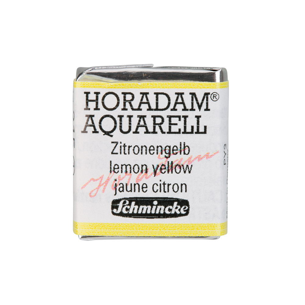 Farba akwarelowa Horadam Aquarell - Schmincke - 215, Lemon Yellow