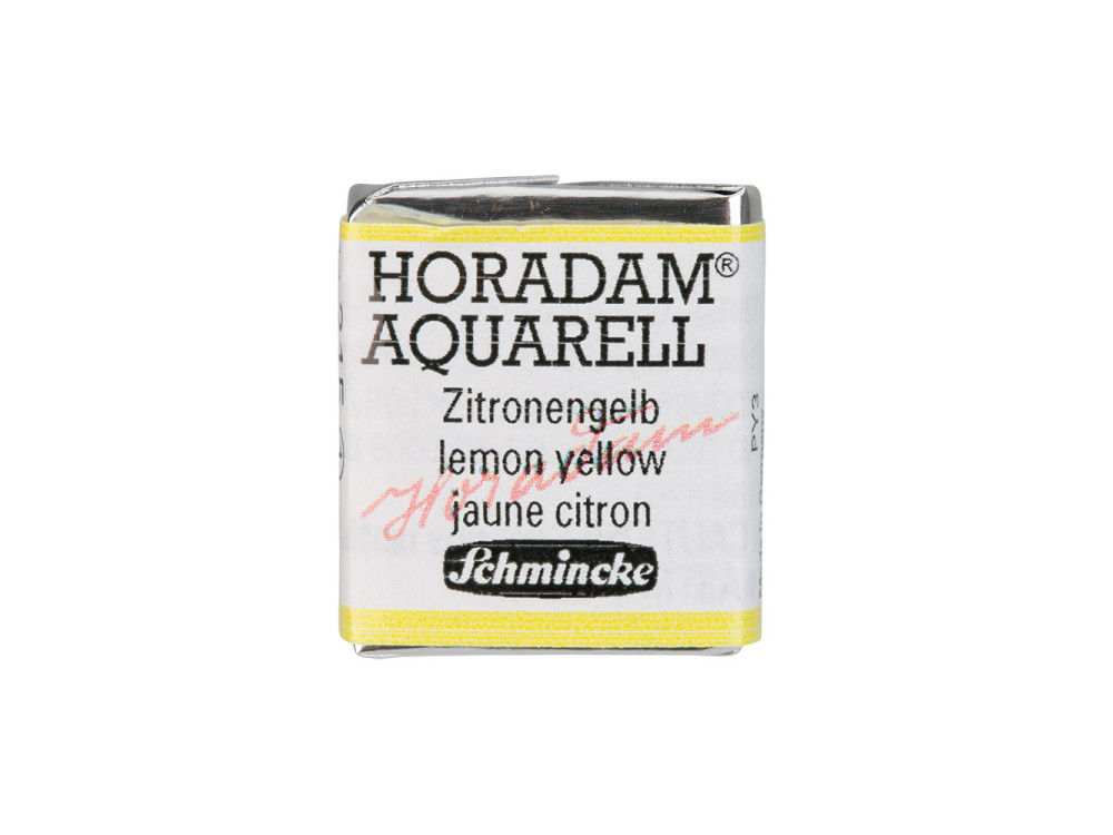Horadam Aquarell watercolor paint - Schmincke - 215, Lemon Yellow