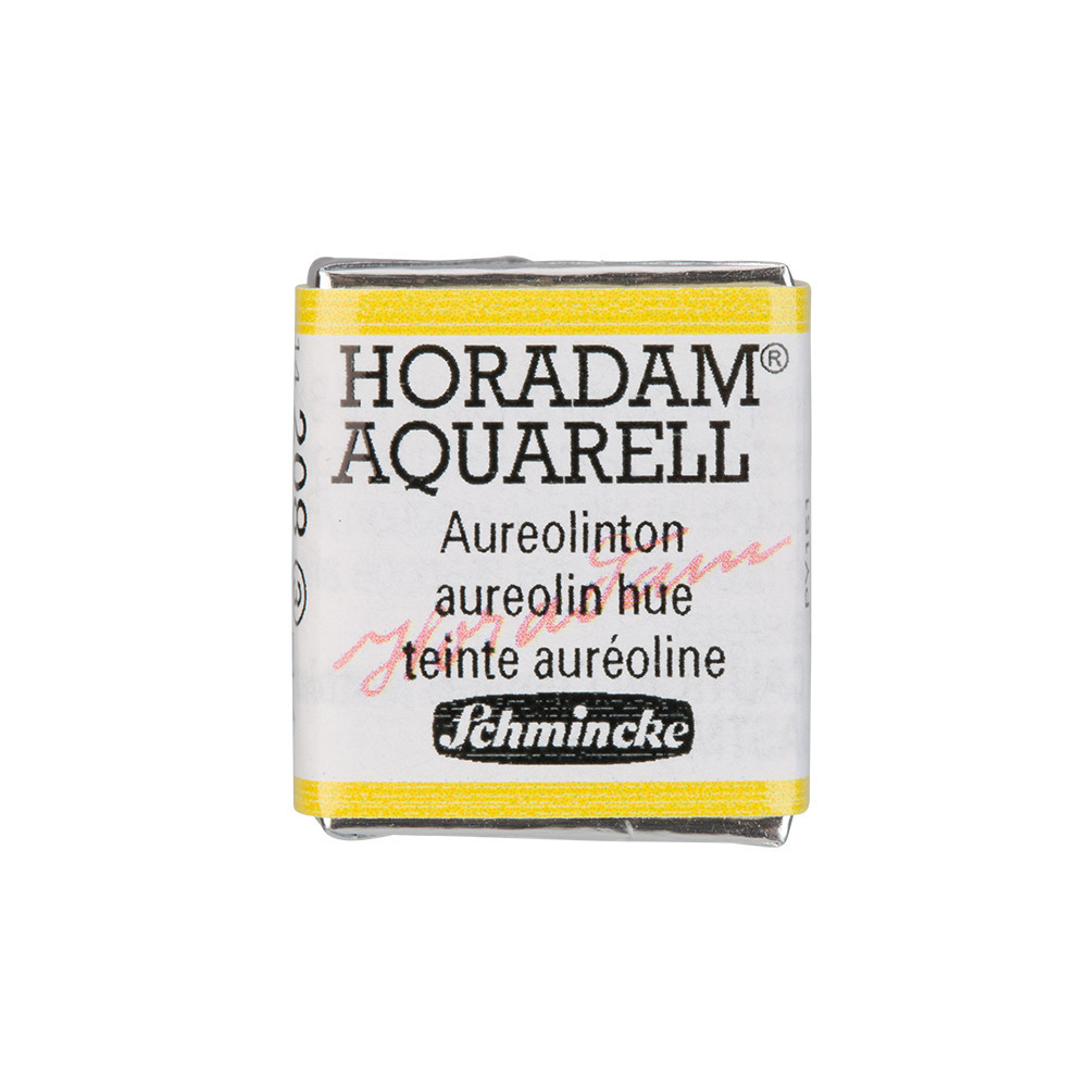 Horadam Aquarell watercolor paint - Schmincke - 208, Aureolin Hue