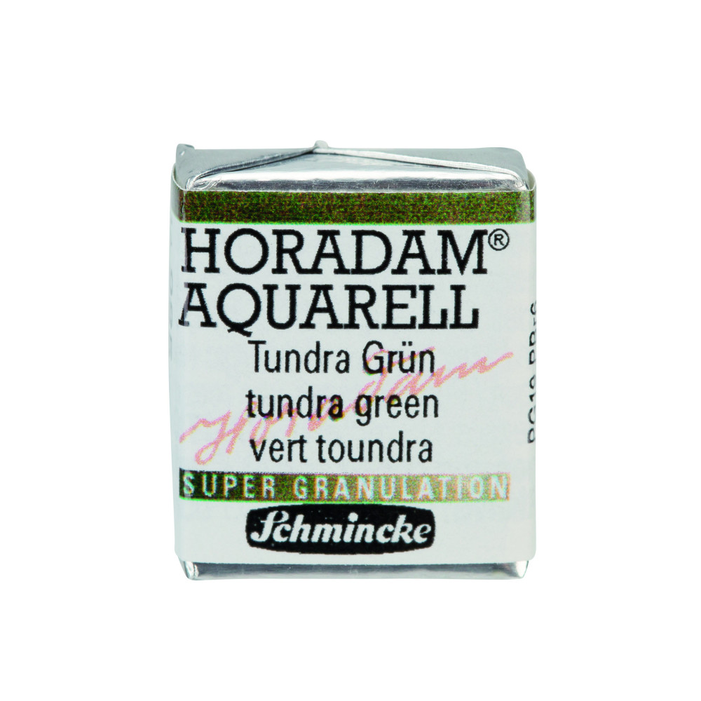 Horadam Aquarell watercolor paint - Schmincke - 985, Tundra Green