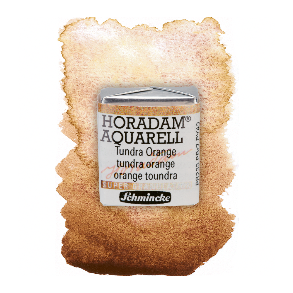 Horadam Aquarell watercolor paint - Schmincke - 981, Tundra Orange