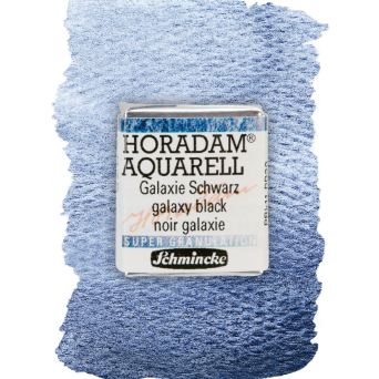 Horadam Aquarell watercolor paint - Schmincke - 975, Galaxy Black