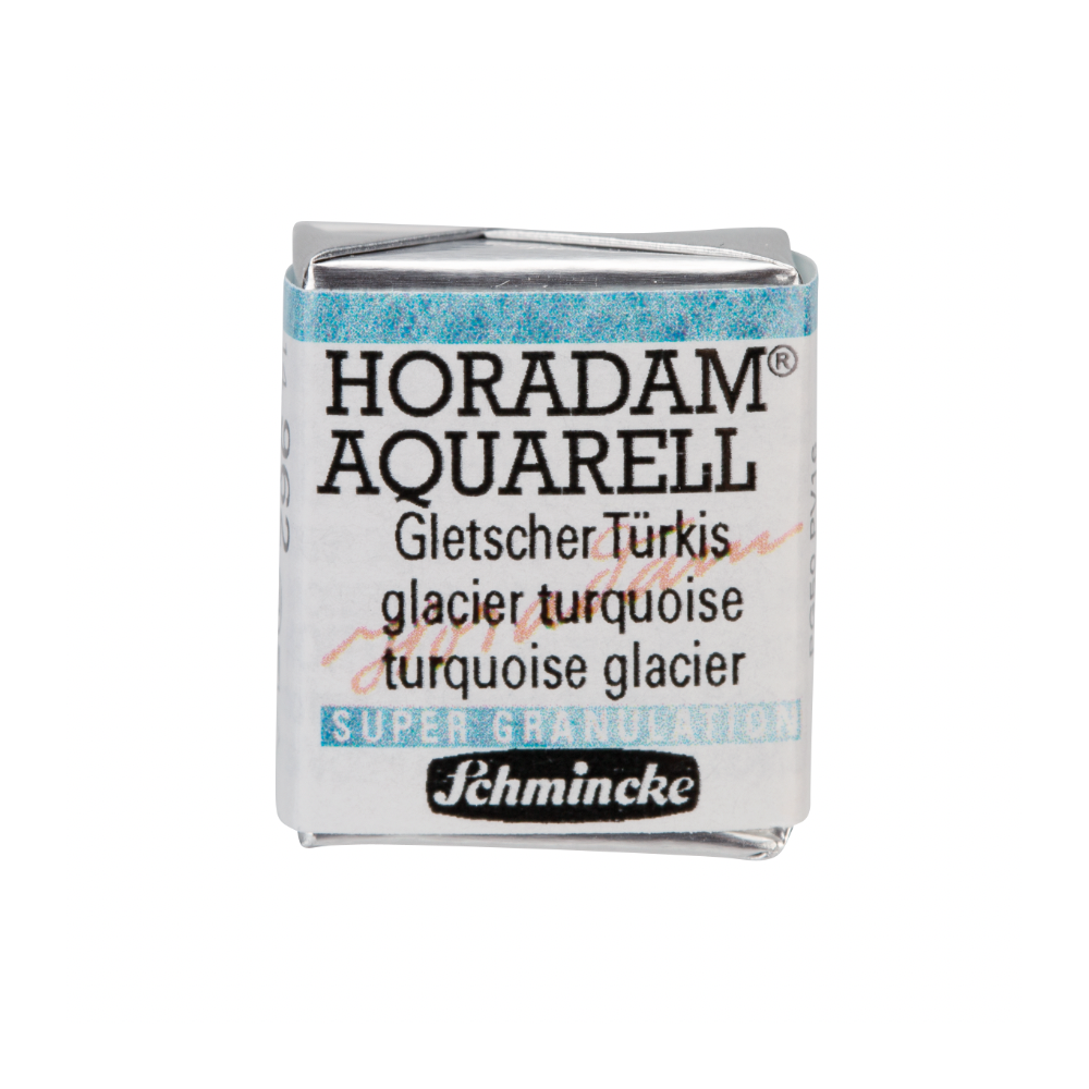Horadam Aquarell watercolor paint - Schmincke - 962, Glacier Turquoise