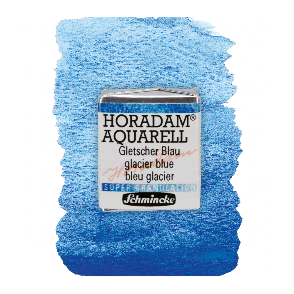 Horadam Aquarell watercolor paint - Schmincke - 961, Glacier Blue