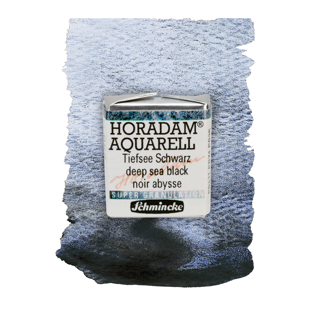 Farba akwarelowa Horadam Aquarell - Schmincke - 955, Deep Sea Black