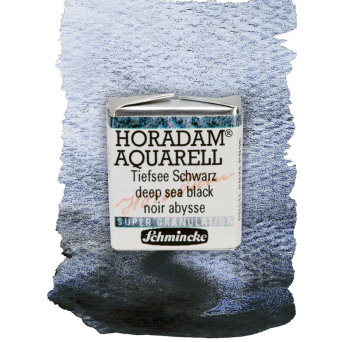 Farba akwarelowa Horadam Aquarell - Schmincke - 955, Deep Sea Black