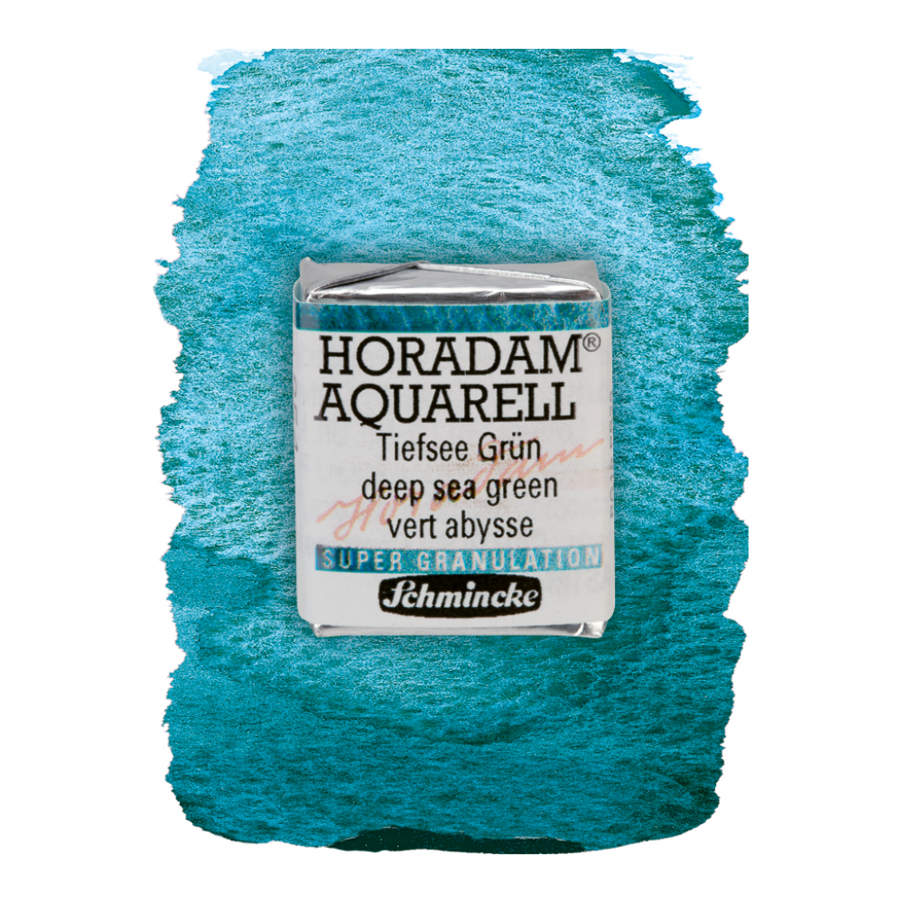 Farba akwarelowa Horadam Aquarell - Schmincke - 954, Deep Sea Green