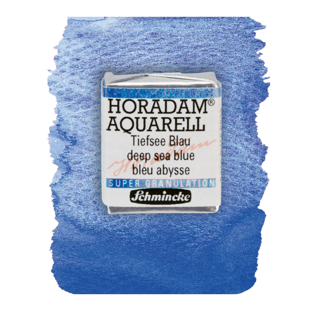 Horadam Aquarell watercolor paint - Schmincke - 953, Deep Sea Blue