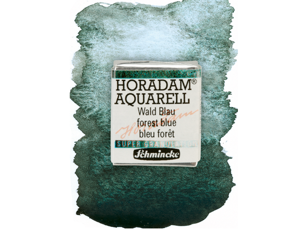 Horadam Aquarell watercolor paint - Schmincke - 943, Forest Blue